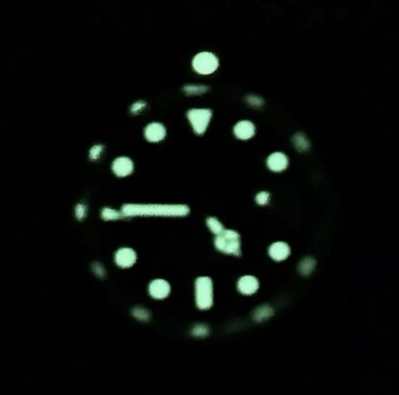 Custom 40mm Green Sub Style Mod Watch Oyster Band w/ NH35 Automatic