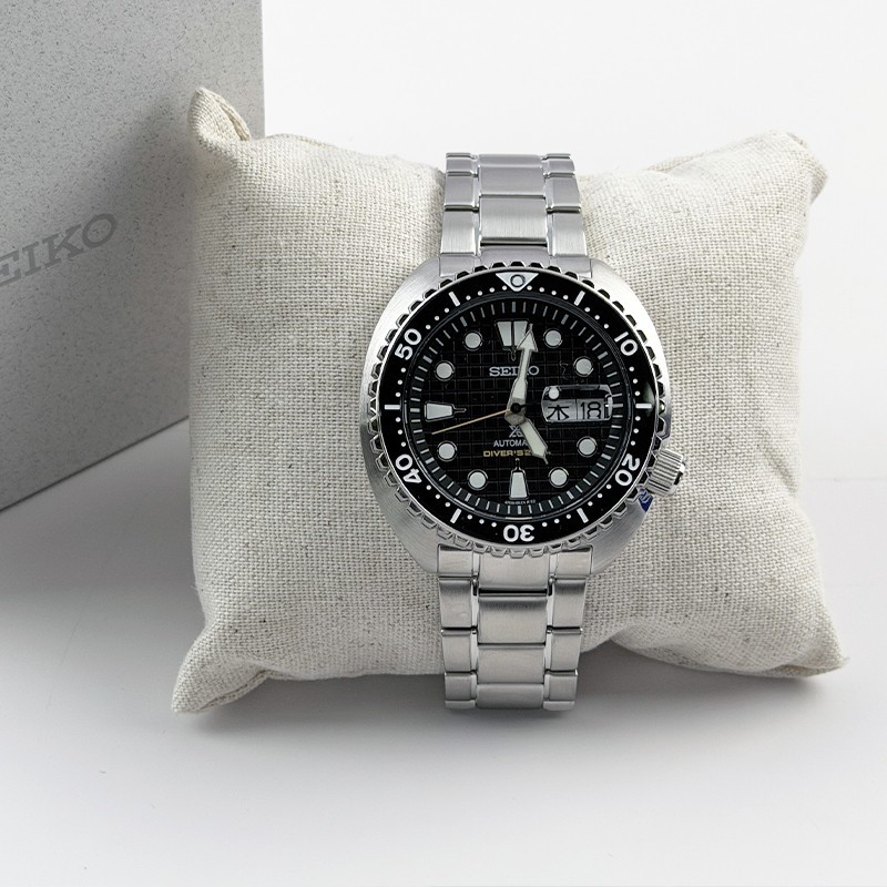Seiko Men’s Prospex Sea Samurai Black Dial SRPF03 Automatic Diver Watch 43.8mm