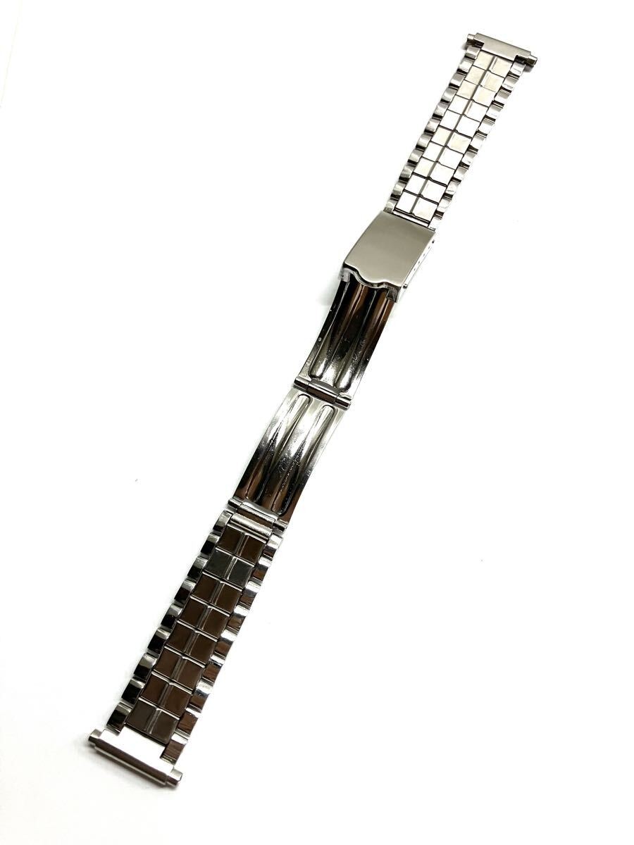 Stainless Steel Belt for Wristwatch Vintage Item 16.5 21mm Length Approximately