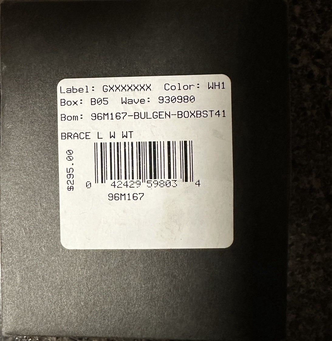 Women’s stainless steel Bulovo watch96M167-BULGEN-BOXBST41