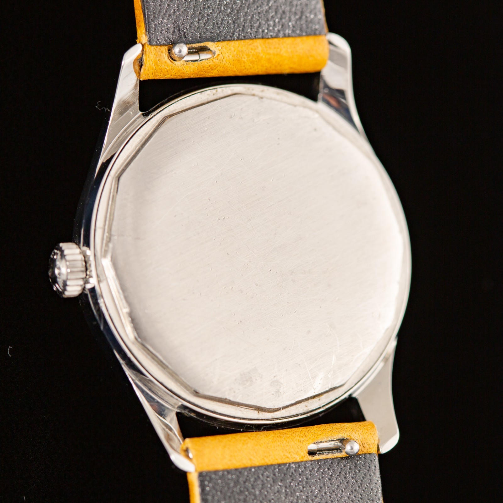 Vintage 1957 Longines Waffle Dial Cal 23Z Calatrava Watch Ref 6822-1 Serviced
