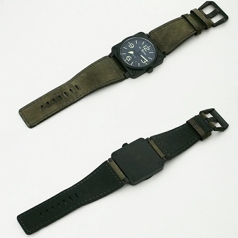 Bell & Ross BR03 92 CBL Nightlum Black Dial Ceramic Automatic Mens Watch