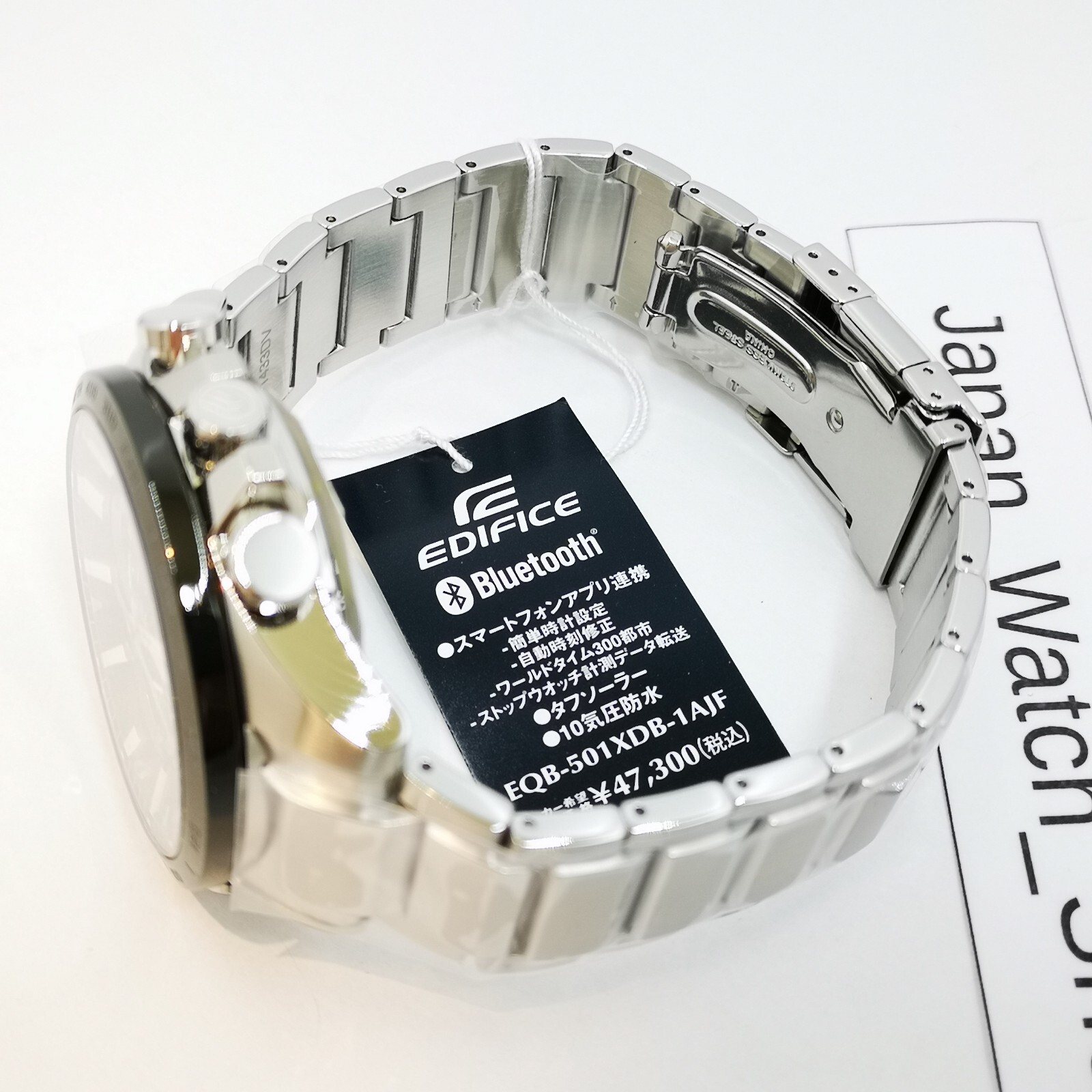 CASIO EDIFICE EQB-501XDB-1AJF Black 2017 TIME TRAVELER Men’s Watch New in Box