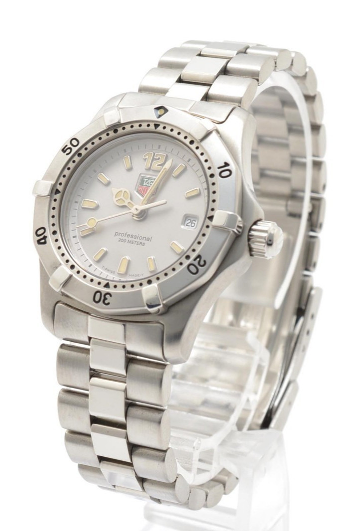 [NEAR MINT] TAG Heuer Professional 2000 WK1312 Silver Ladies Quartz QZ Watch