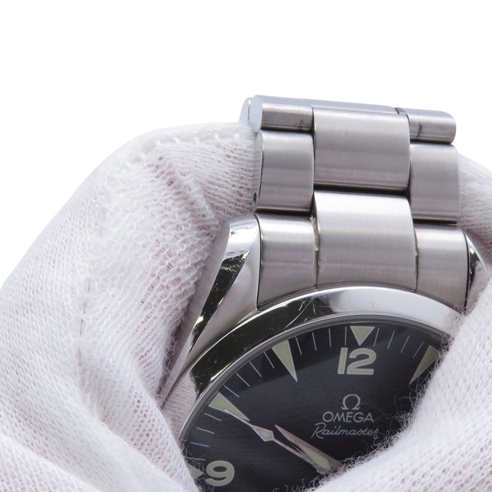 OMEGA Seamaster Aqua Terra Railmaster 39.2mm Stainless Steel Black Dial 2503.52