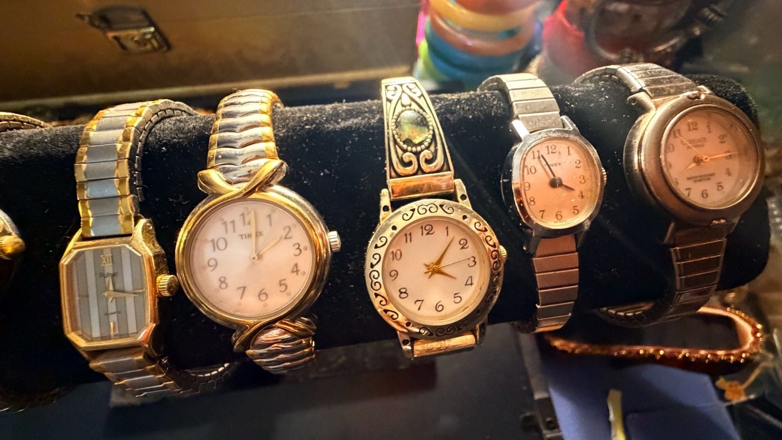 Assorted Lot of 10 Vintage Ladies Wristwatches