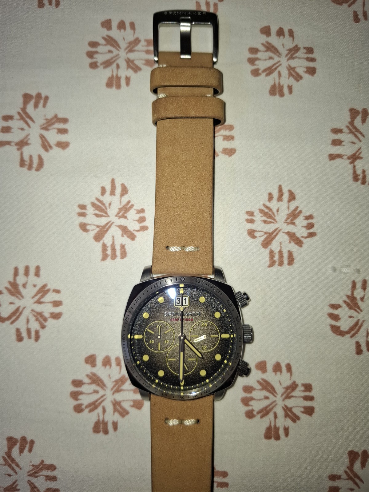 Spinnaker Hull Chronograph 42mm Watch (pre-owned)