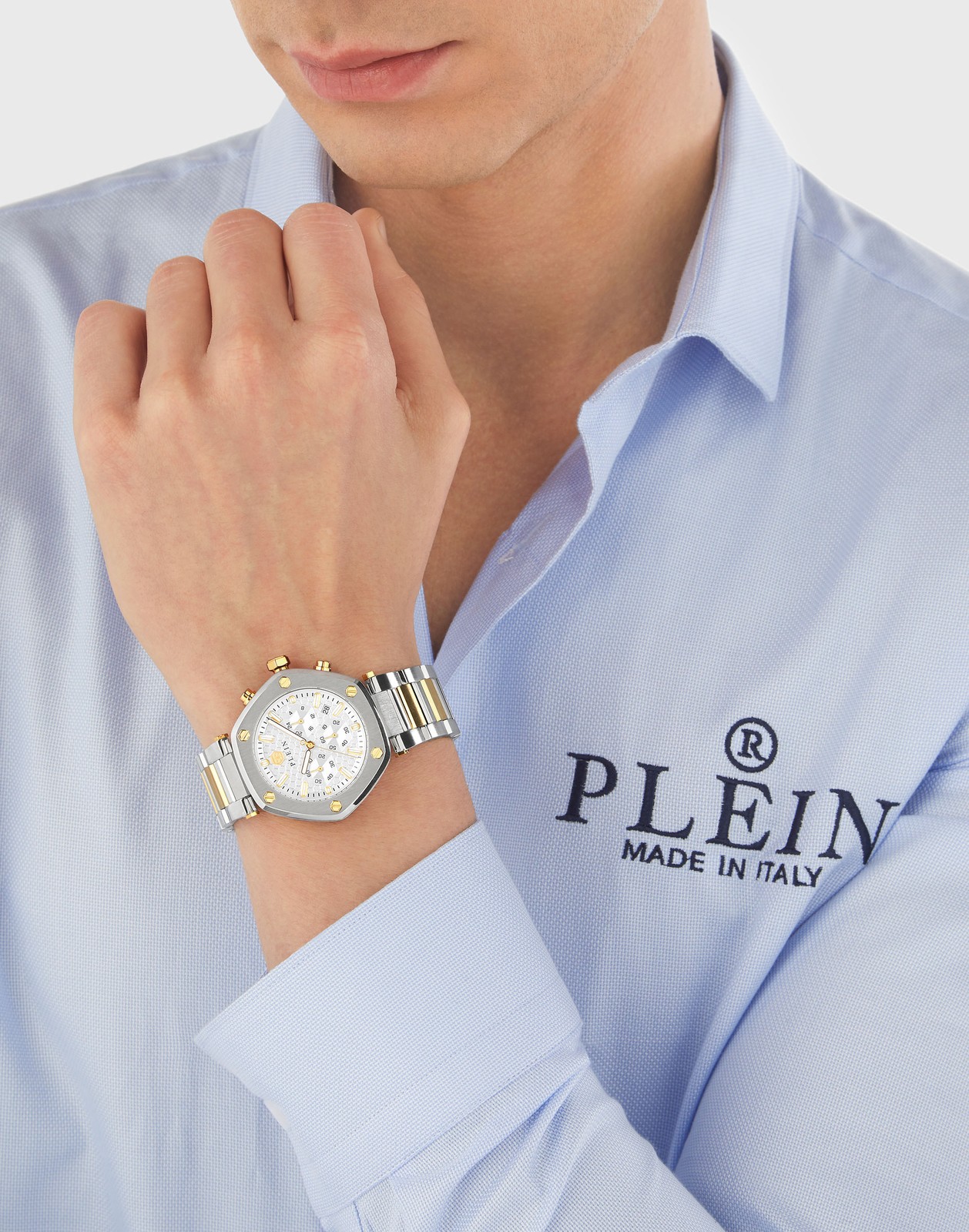 Philipp Plein Multicolour Mens Chronograph Watch The Hexagon Chrono PWZBA0423