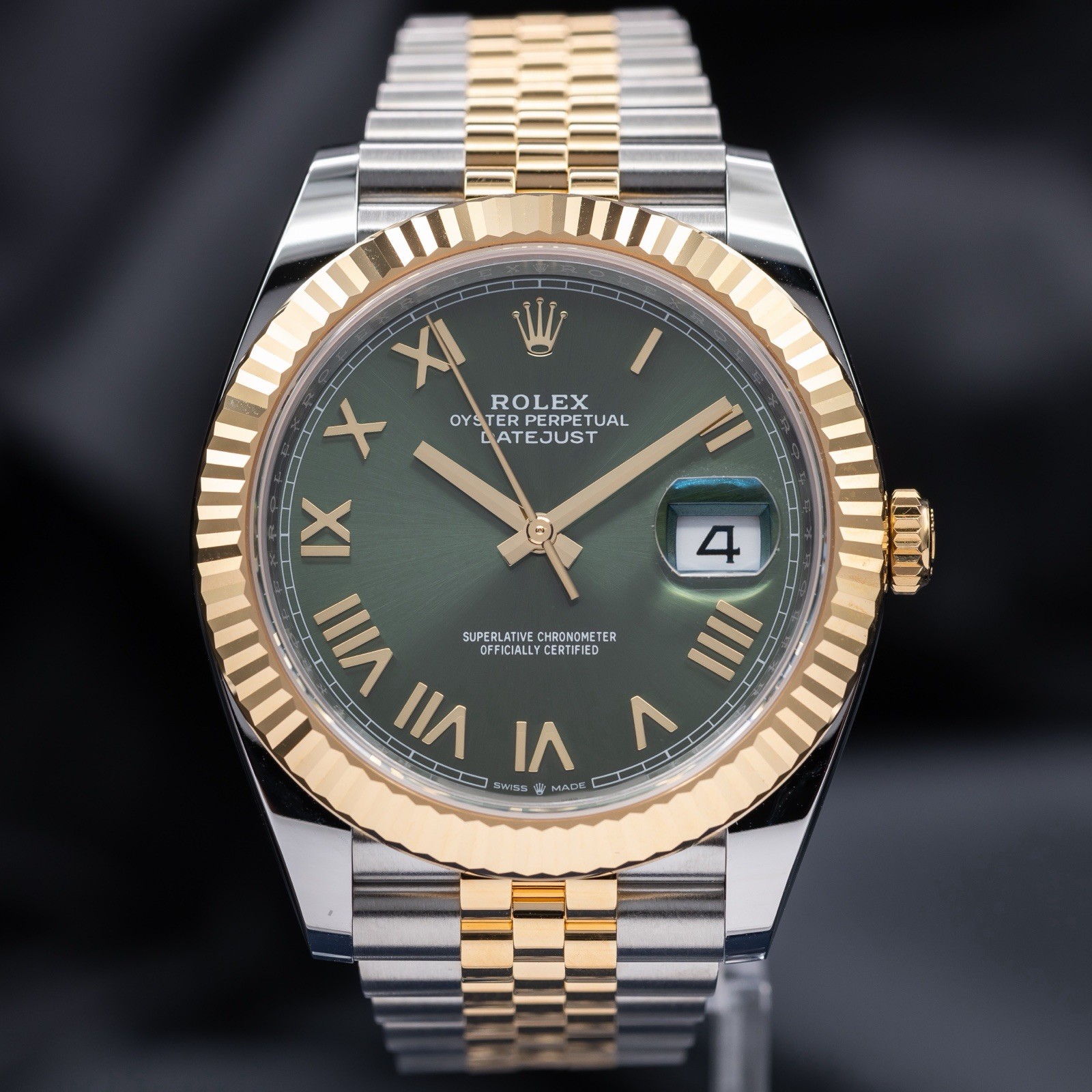 Rolex Datejust 41 126333 – Olive Green Dial | Brand New 2026 Complete Set