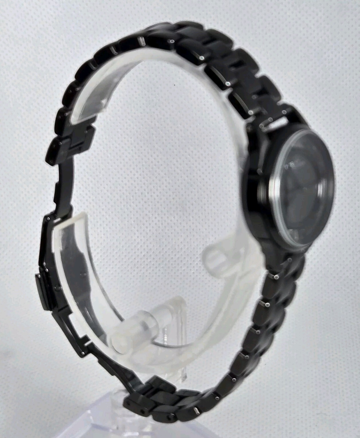 MARK BY MARK JACOBS WOMEN’S SKELETON STAINLESS STEEL WATER RESISTAN BLACK DIAL