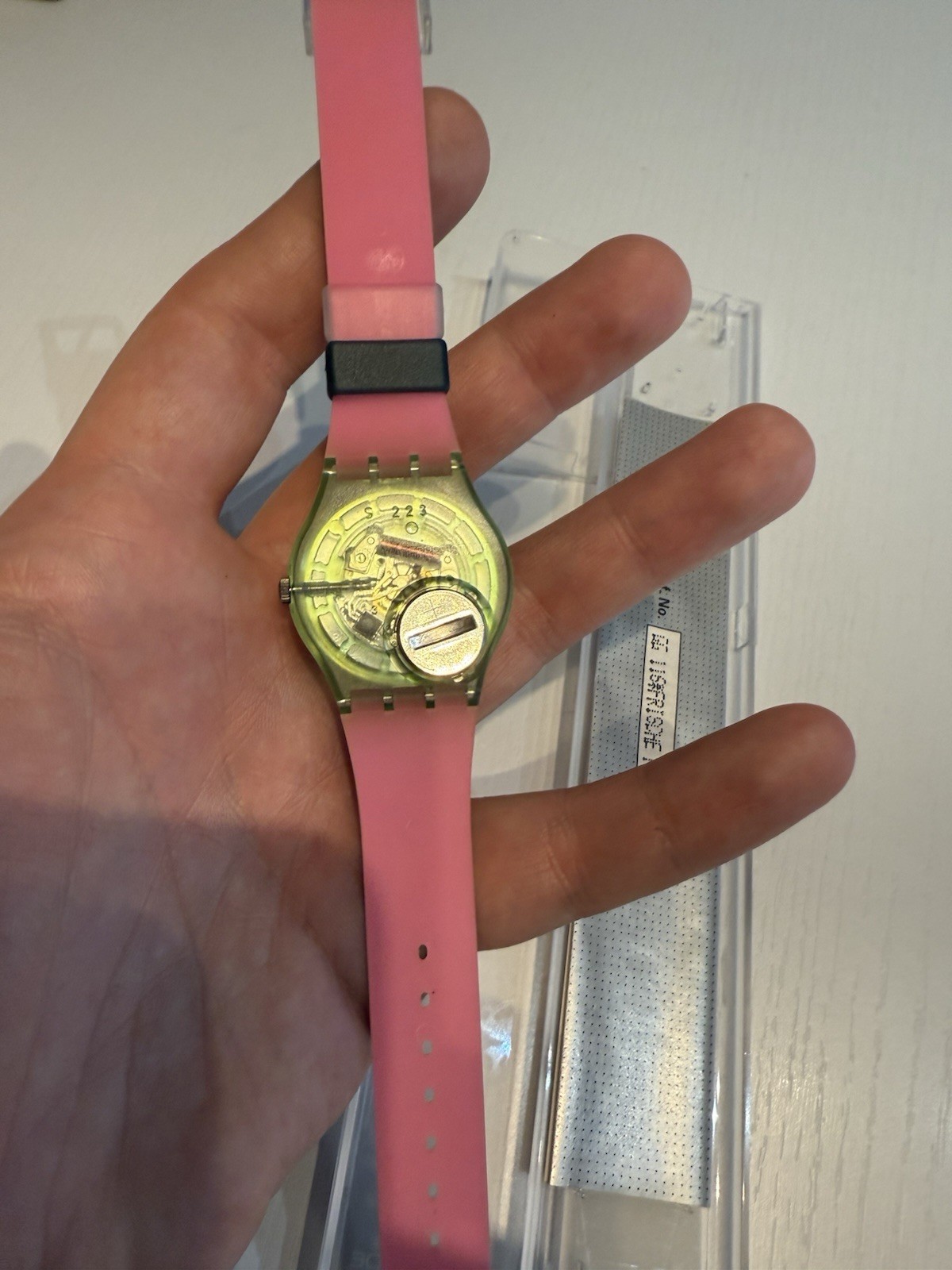 1992 SWATCH GHENT GG116 FRESH FISH