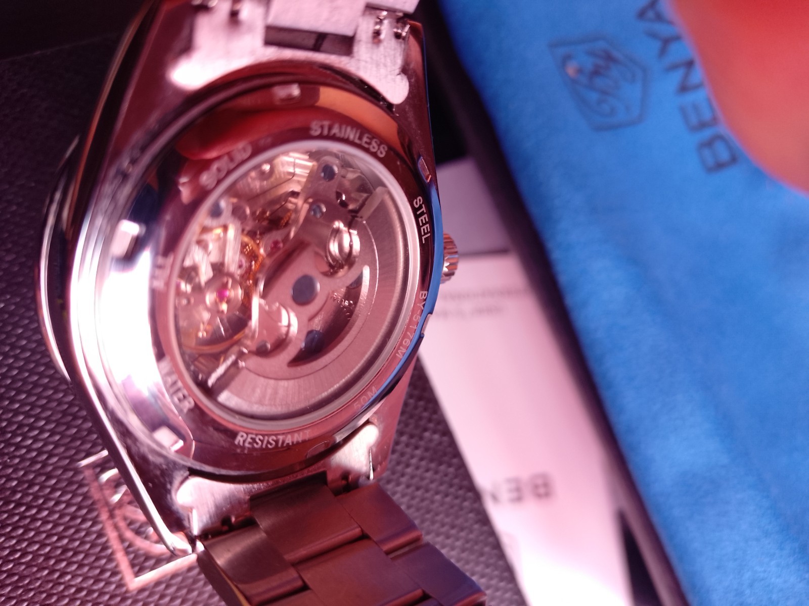 BENYAR Mens Watches Top Brand Luxury Automatic Waterproof Mechanical New 2024