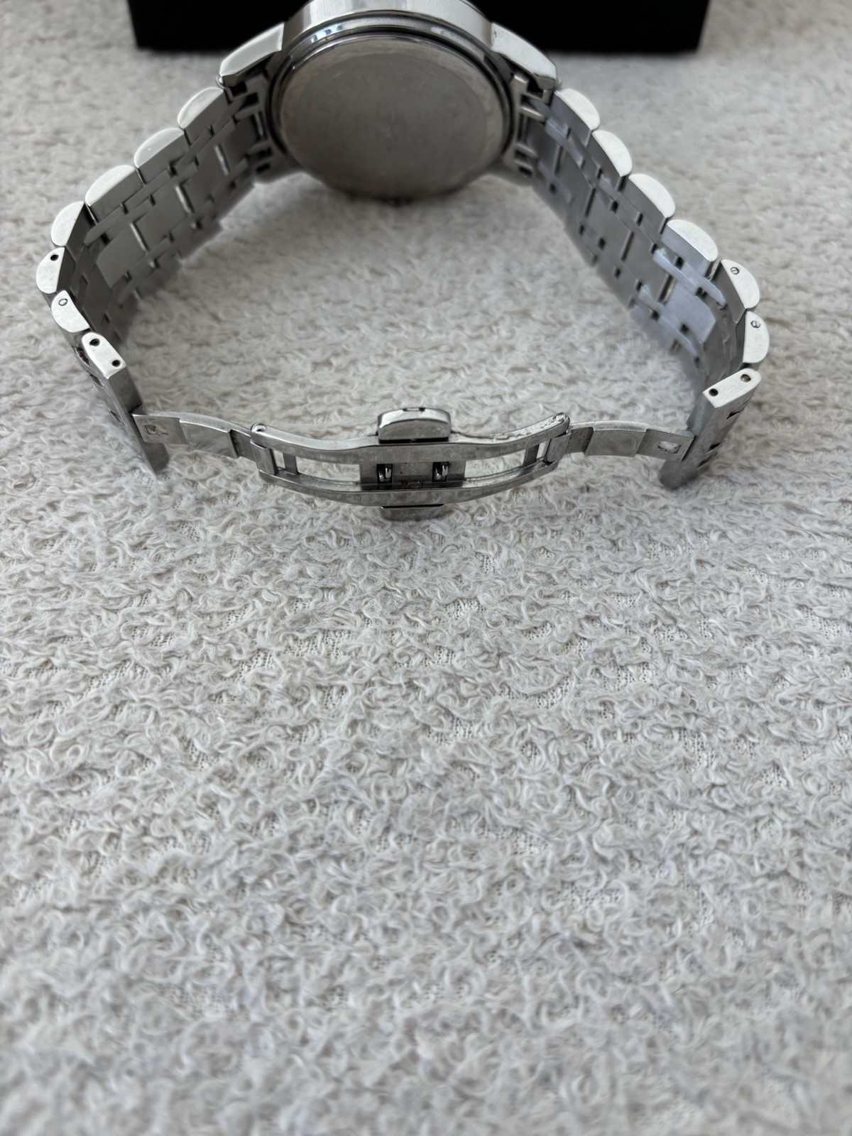 LIGE Watch Mens Chronograph Stainless Steel Bracelet 1853 Quartz – Needs Battery
