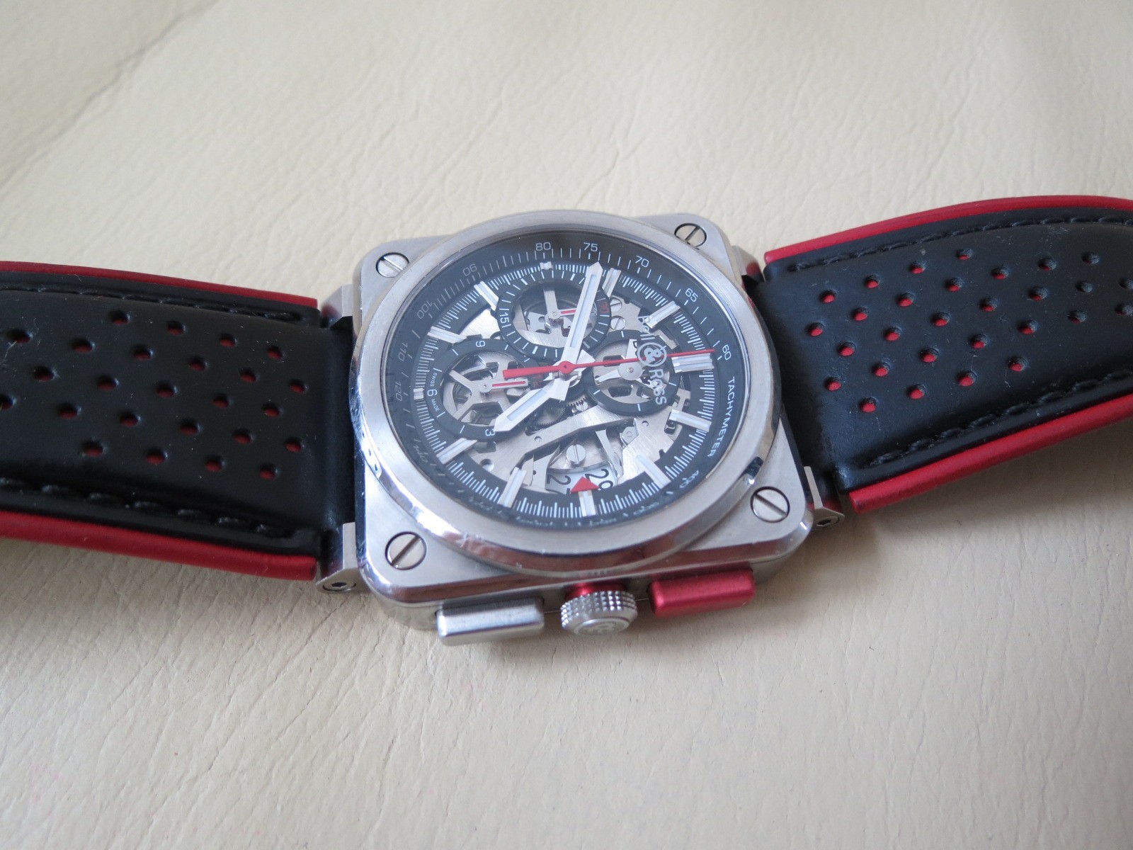 Bell & Ross 03-94 Aero GT Chronograph 42mm Skeleton Limited Ed. Automatic Watch