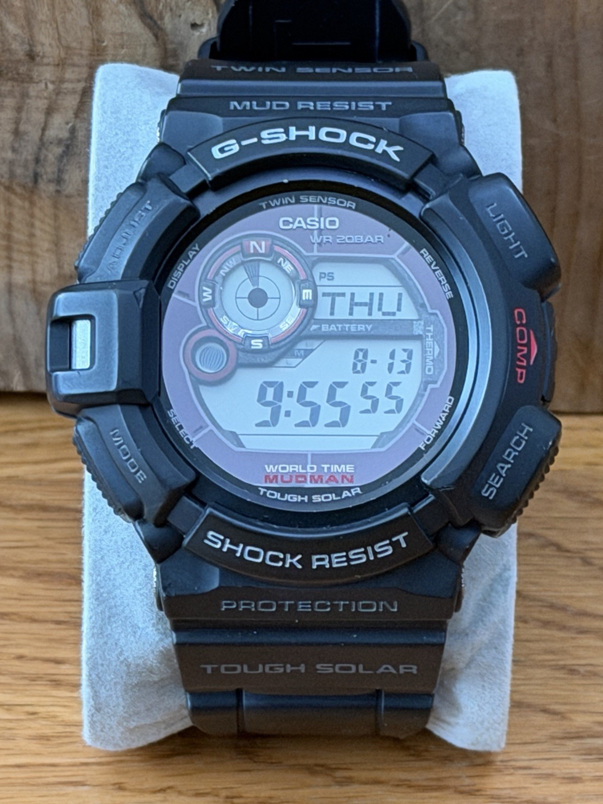 Casio G-Shock G-9300 Mudman Solar Digital Watch