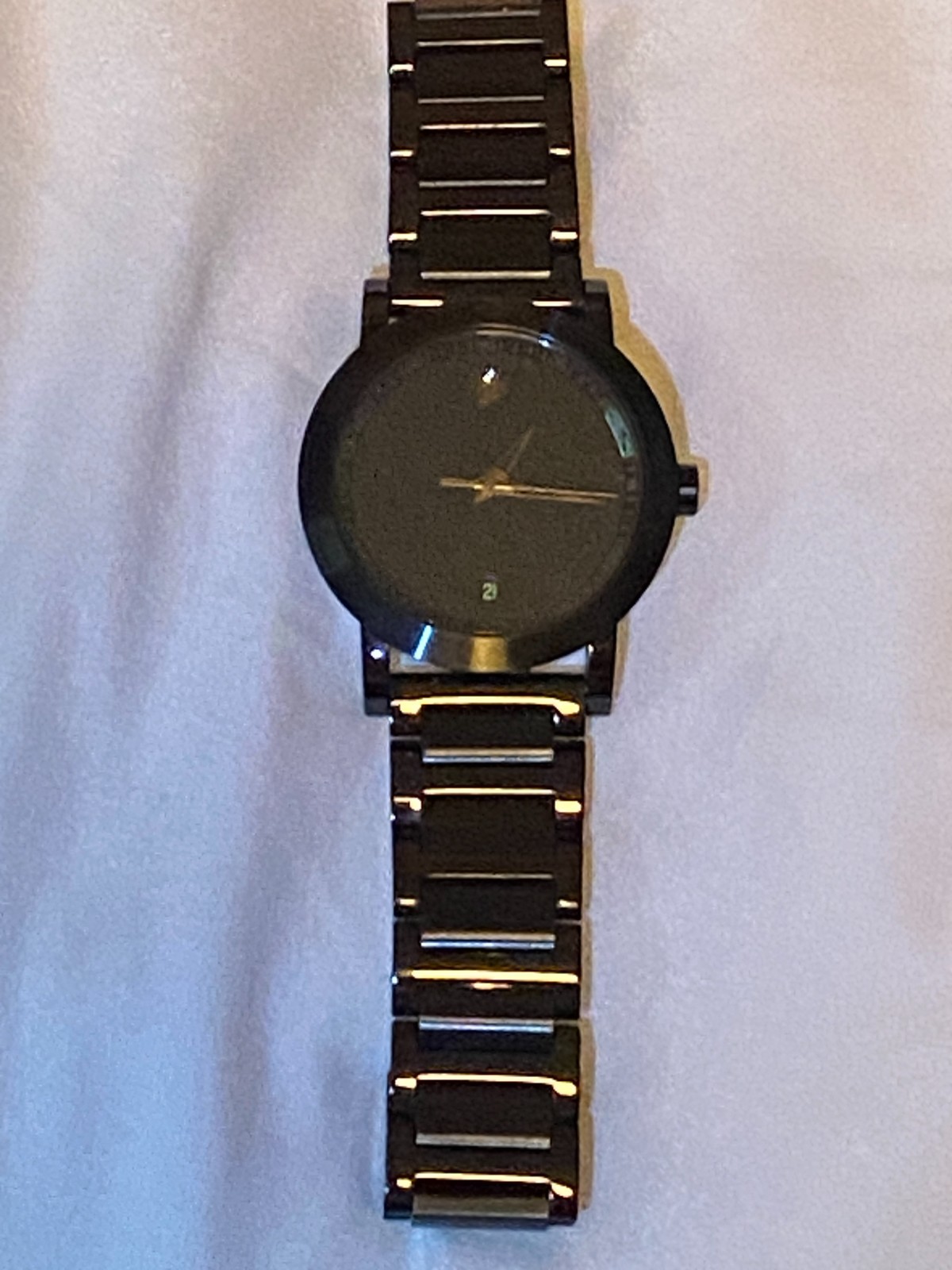 Movado Museum Classic 07.1.36 Stainless Steel Quartz Watch – Black Museum Dial