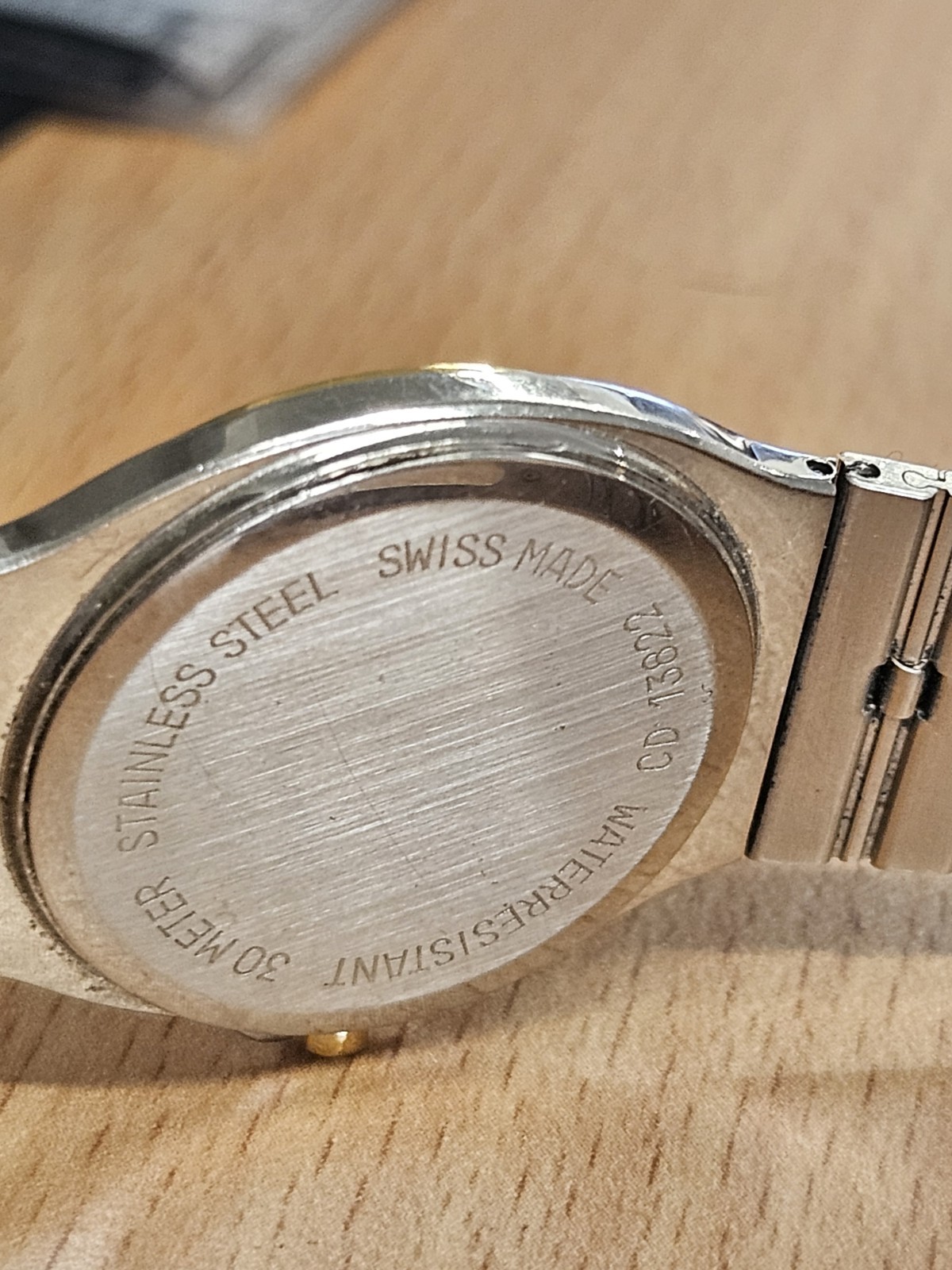 Asprey gold plated Steel quartz gent’s watch