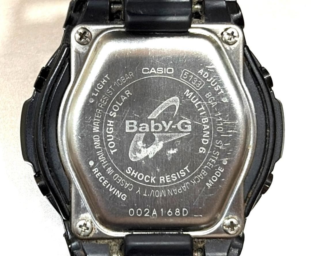 CASIO Baby G Radio Solar BGA 1110 Watch CM72