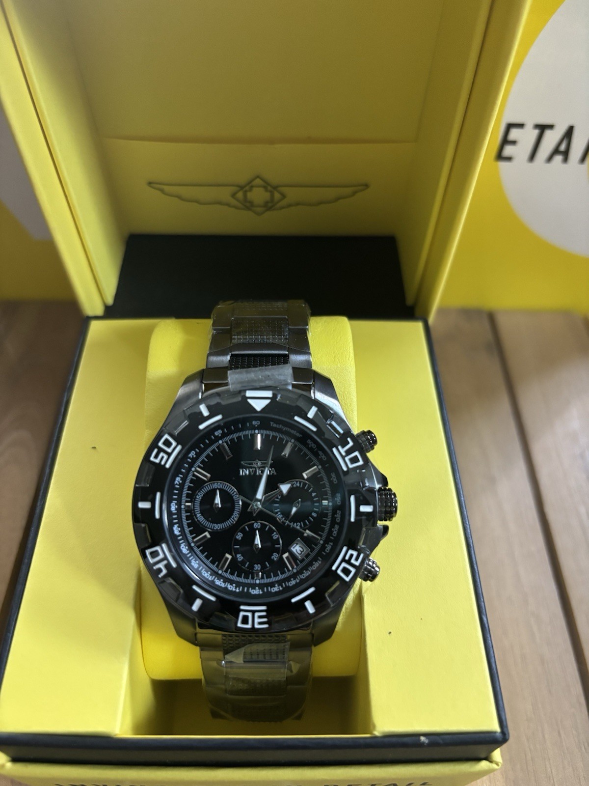 Invicta Specialty Knox Men’s Watch-46mm, Black Gunmetal.