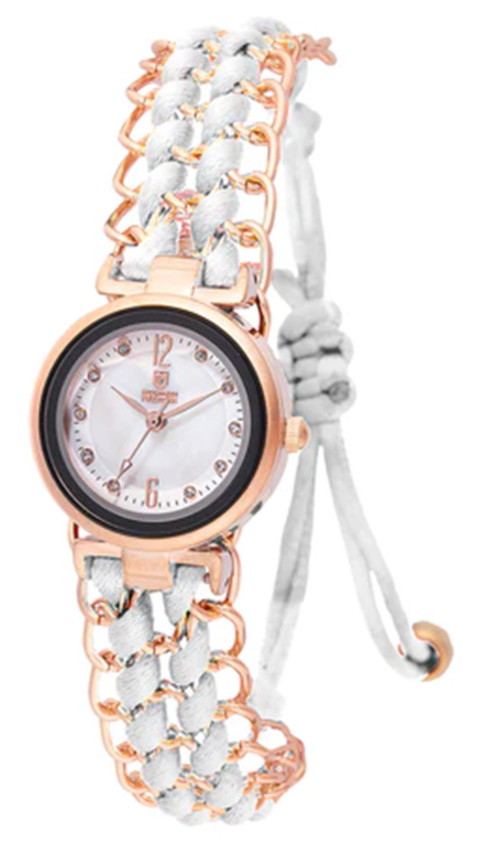 Montres Prestige Women’s Watch. 25mm. 30m. Quartz. White.