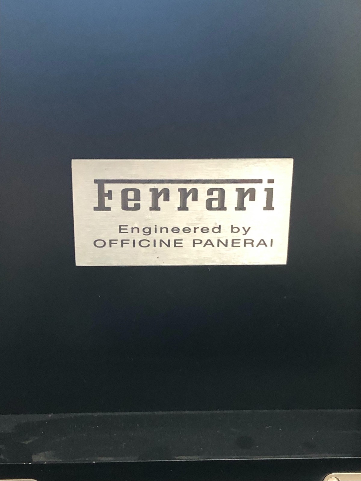FERRARI PANERAI GMT NEW UNWORN, BOX PAPERS