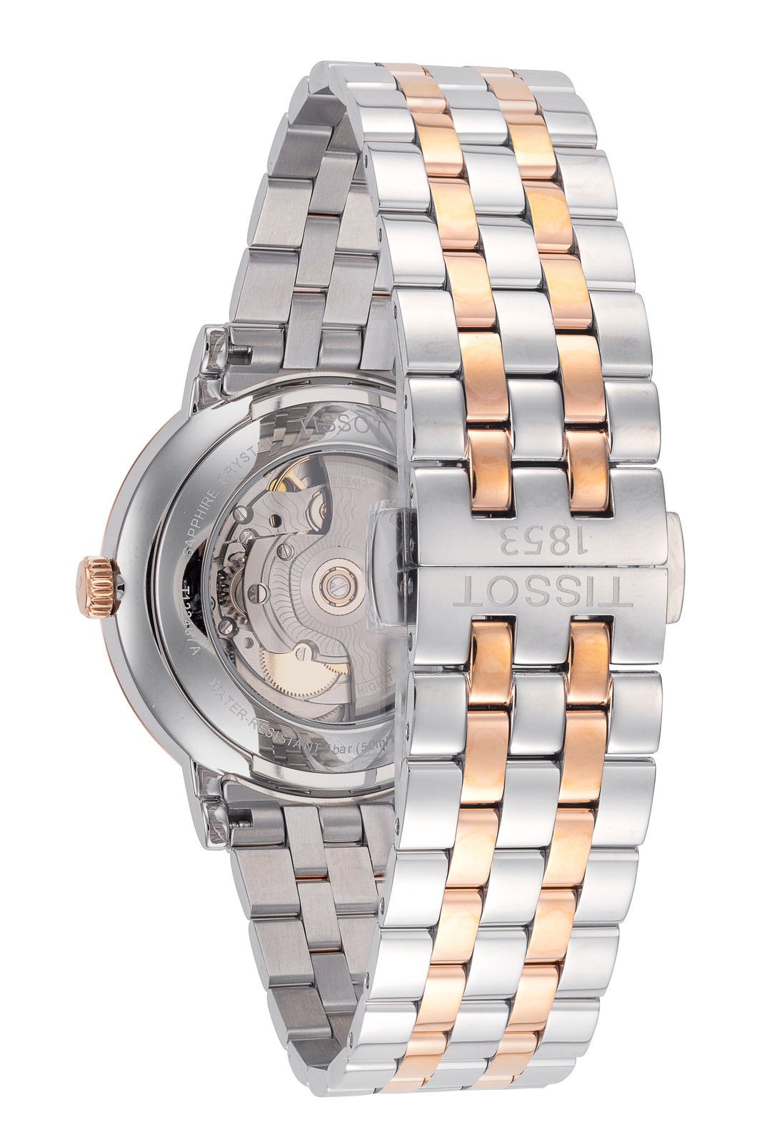 Tissot Multicolour Mens Analogue Watch Carson Premium Powermatic 80