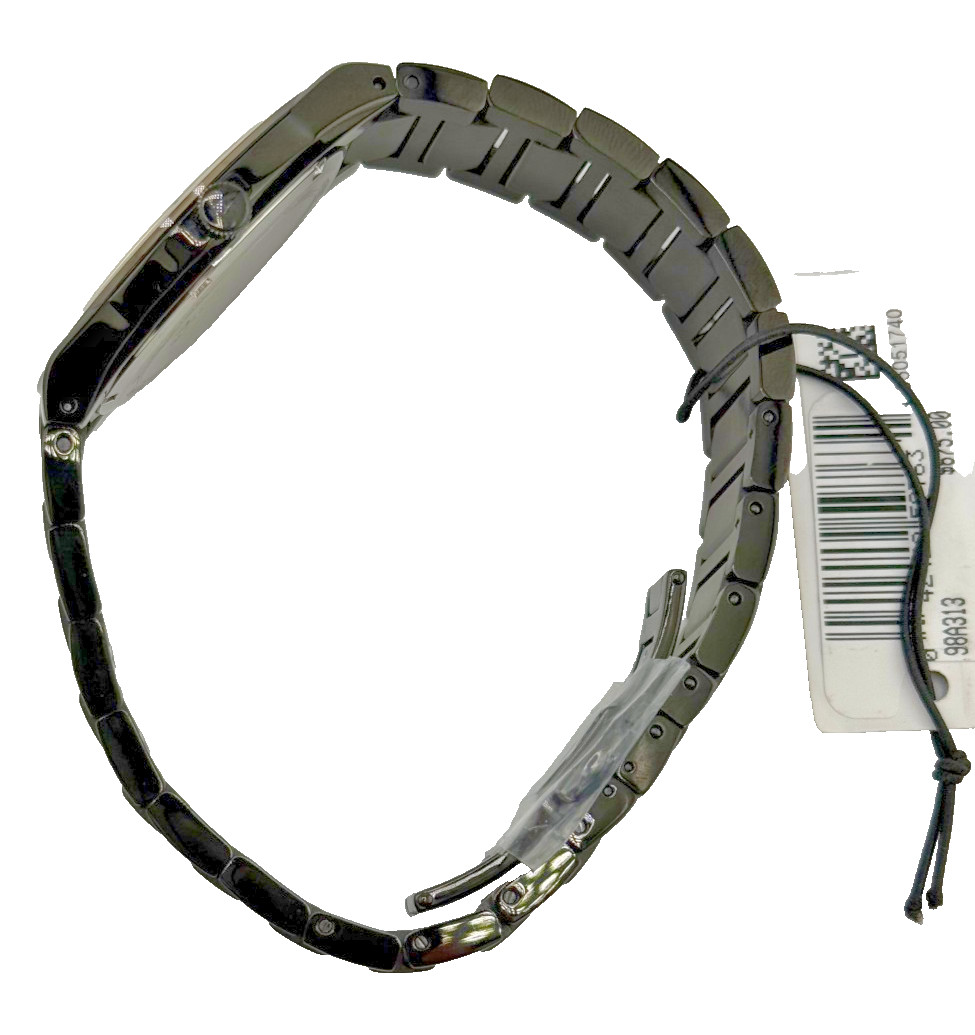 Bulova Millennia 98A313 Black & Gold Dial Stainless Steel Quartz Mens Watch 41mm