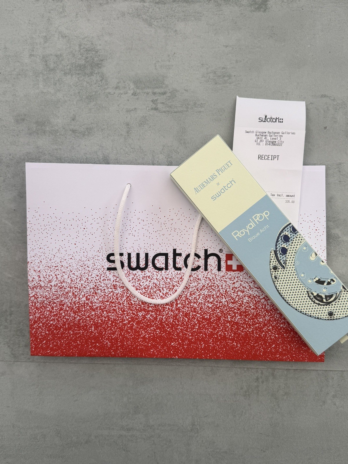 Swatch x AP (Audemars Piguet) Royal Pop Blaue Acht / Brand New With Receipt ✅