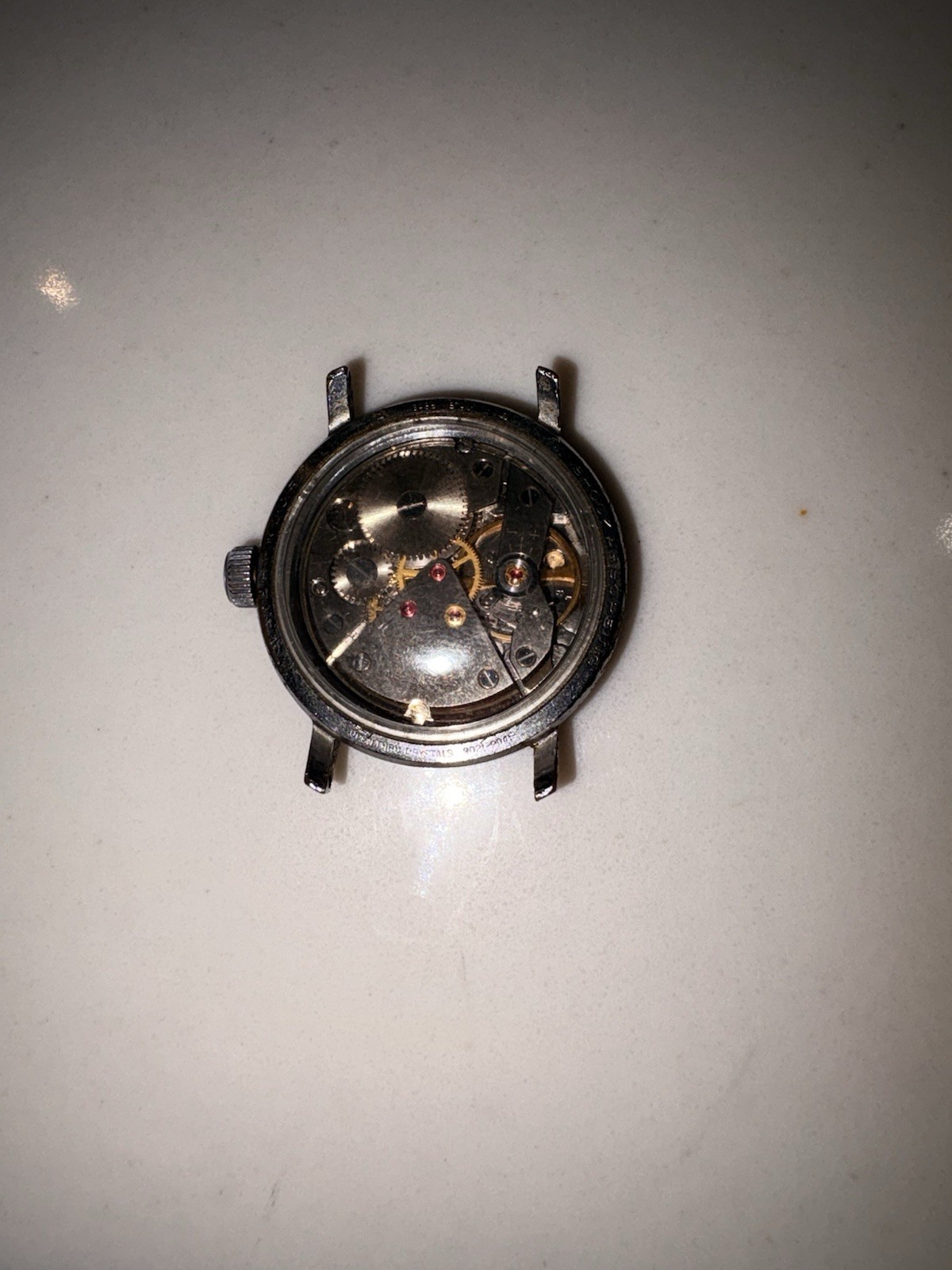 Benrus Competition Watch (1960s) 17 Jewels Sapphire crystal Case Back Vintage