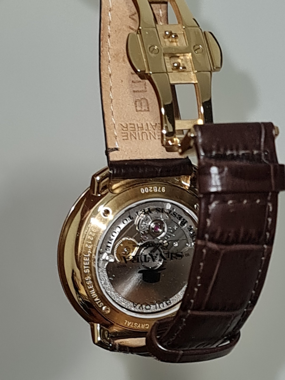 Bulova Frank Sinatra Automatic Men’s – Original Box – Like New