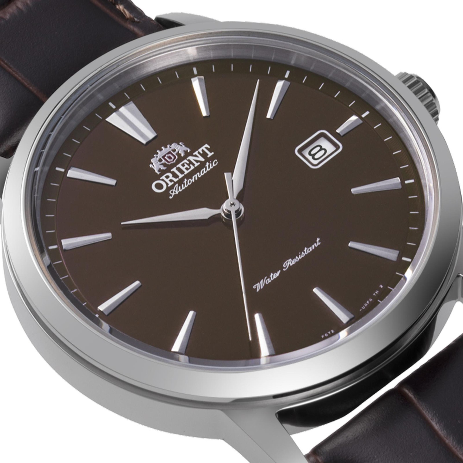 Orient Contemporary Men’s Watch RA-AC0F17Y30B 42mm AC0F Brown Dial Leather 50M