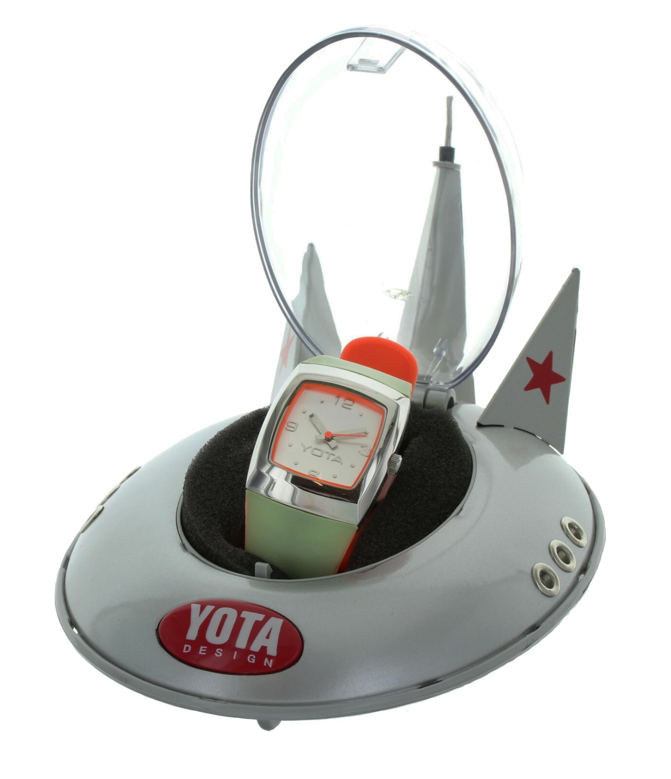 Vintage Unusual Space YOTA Watch Timepiece All Stainless New Old Stock YSPA23B