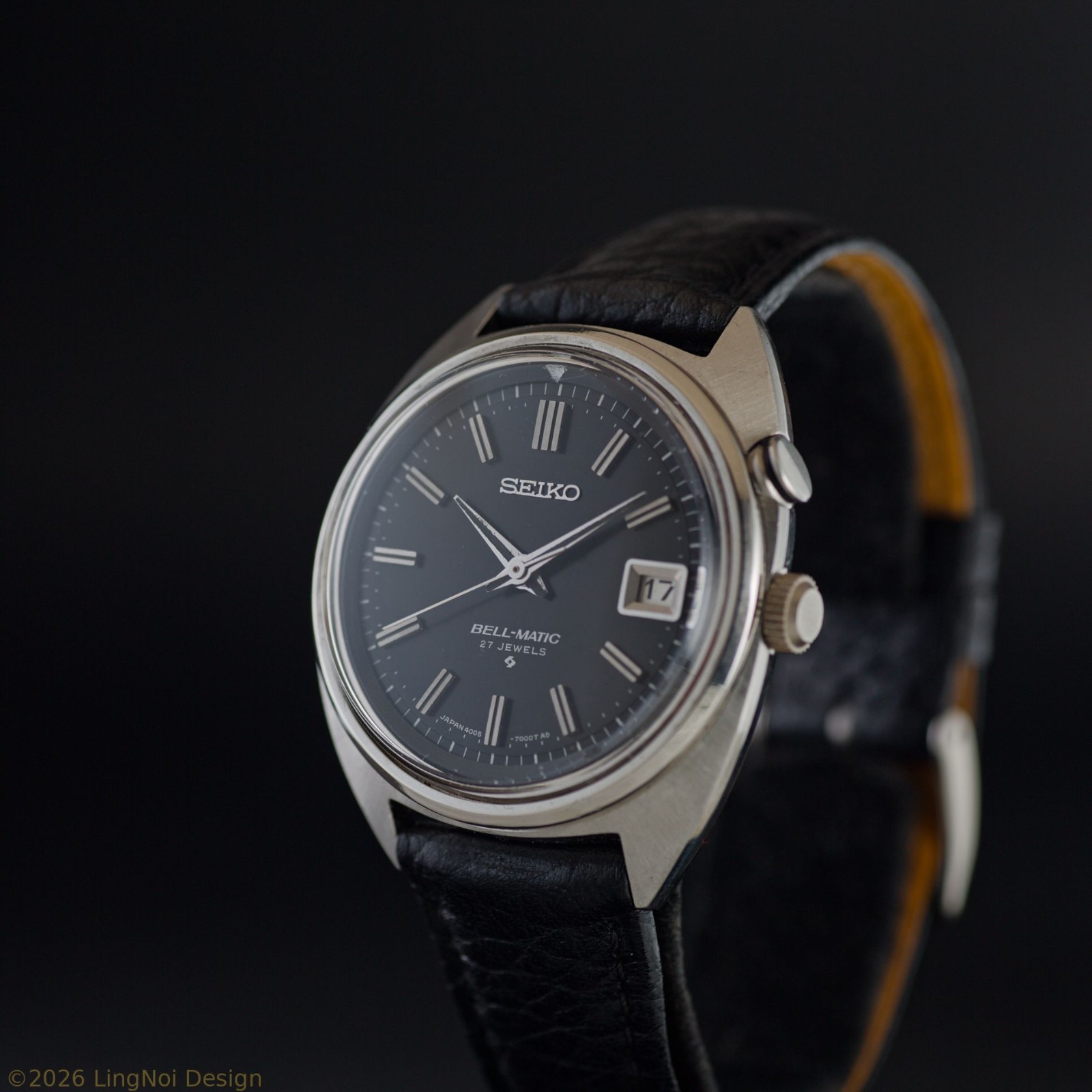 Seiko Bell-Matic 4005-7000 | Scarce Date-Only Edition | Serviced