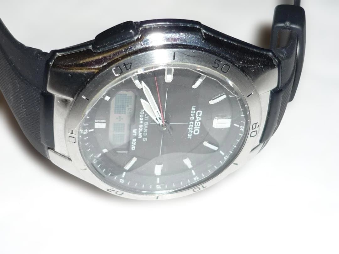 CASIO wave receptor WVA-M640 From Japan