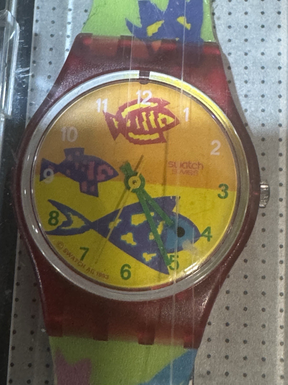Swatch Poissoniere LR111 1993 Standard Ladies 25mm Vintage