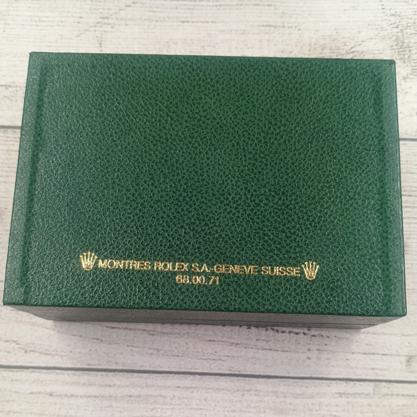 Vintage Rolex Box 68.00.71, w/ paperwork and certification Oyster Perpetual Date