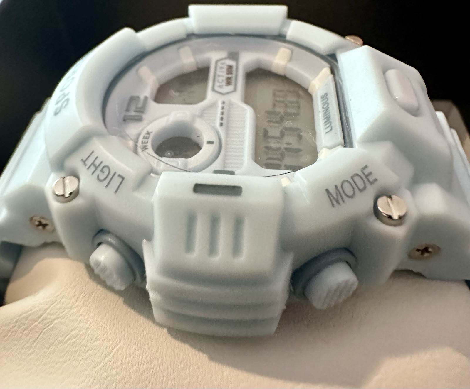 Africa X Invicta Unisex Digital Sports Watch- Blue 42mm, 50m WR