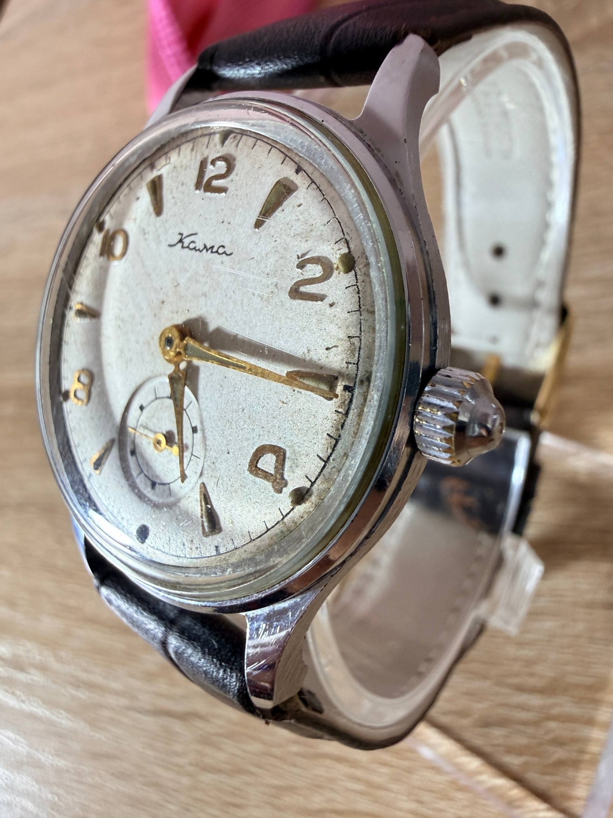 RARE/SERVICED VINTAGE Kama 17 Jewels Soviet Vintage USSR Mechanical watch 1950s