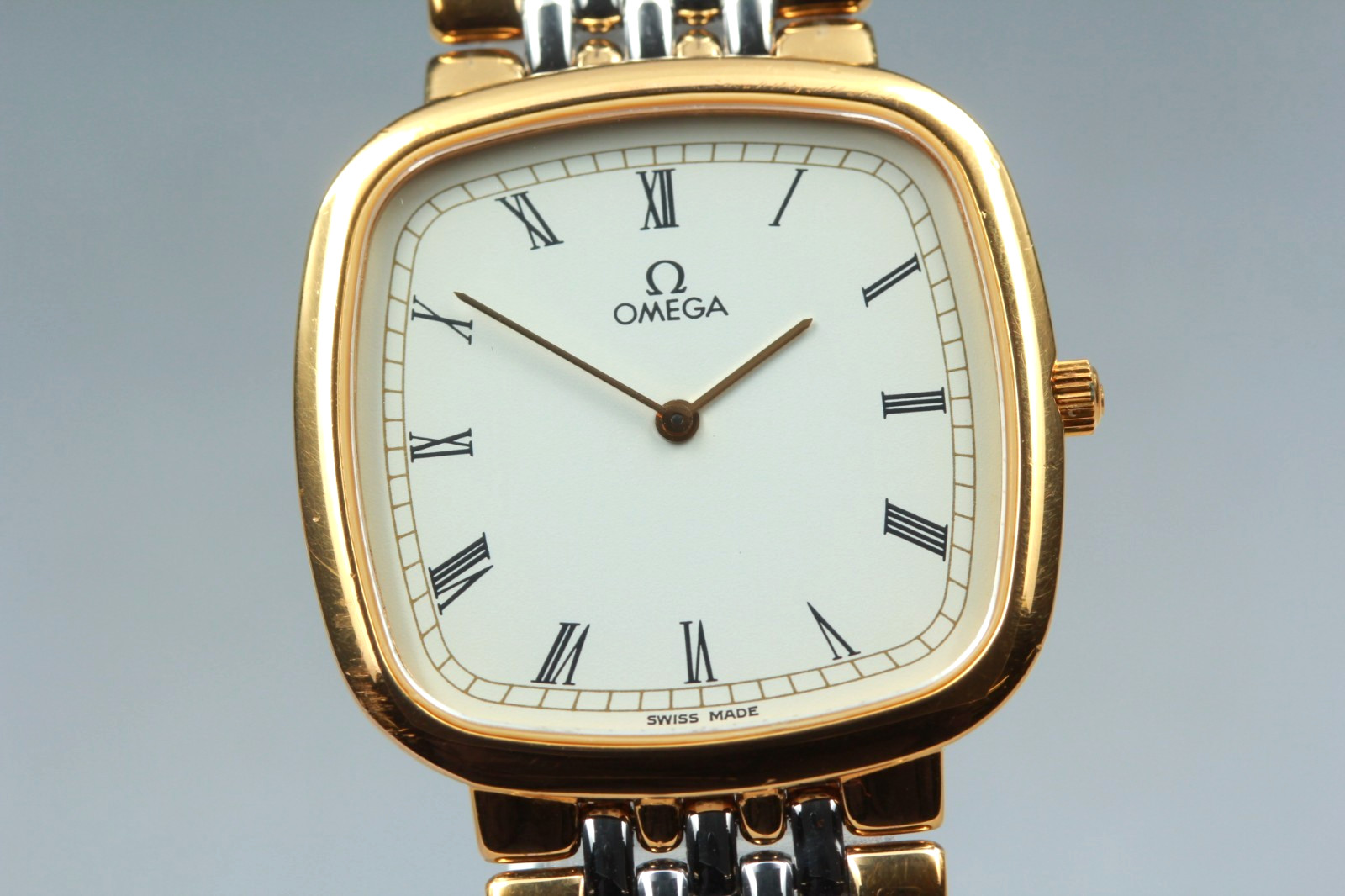 [Exc+5 w/Paper] OMEGA De Ville Cal.1378 Vintage 1989 Quartz Roman Men’s Watch