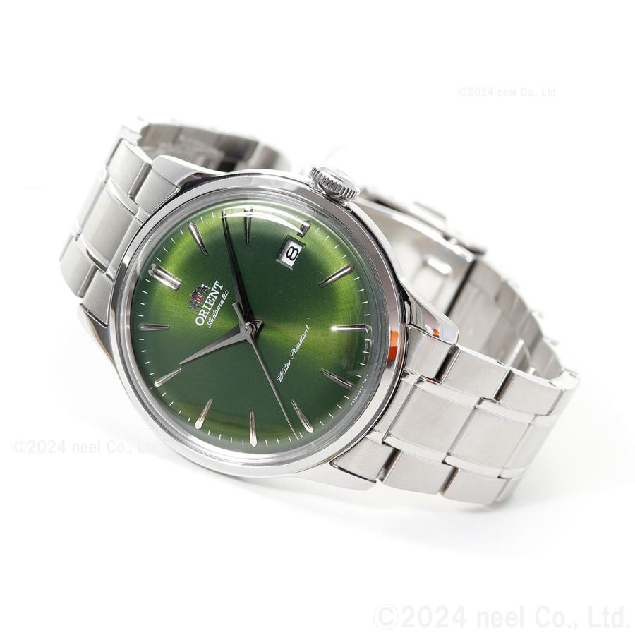 Orient Bambino RA-AC0M09E Stainless Steel Grass Green Dial Automatic Men’s Watch