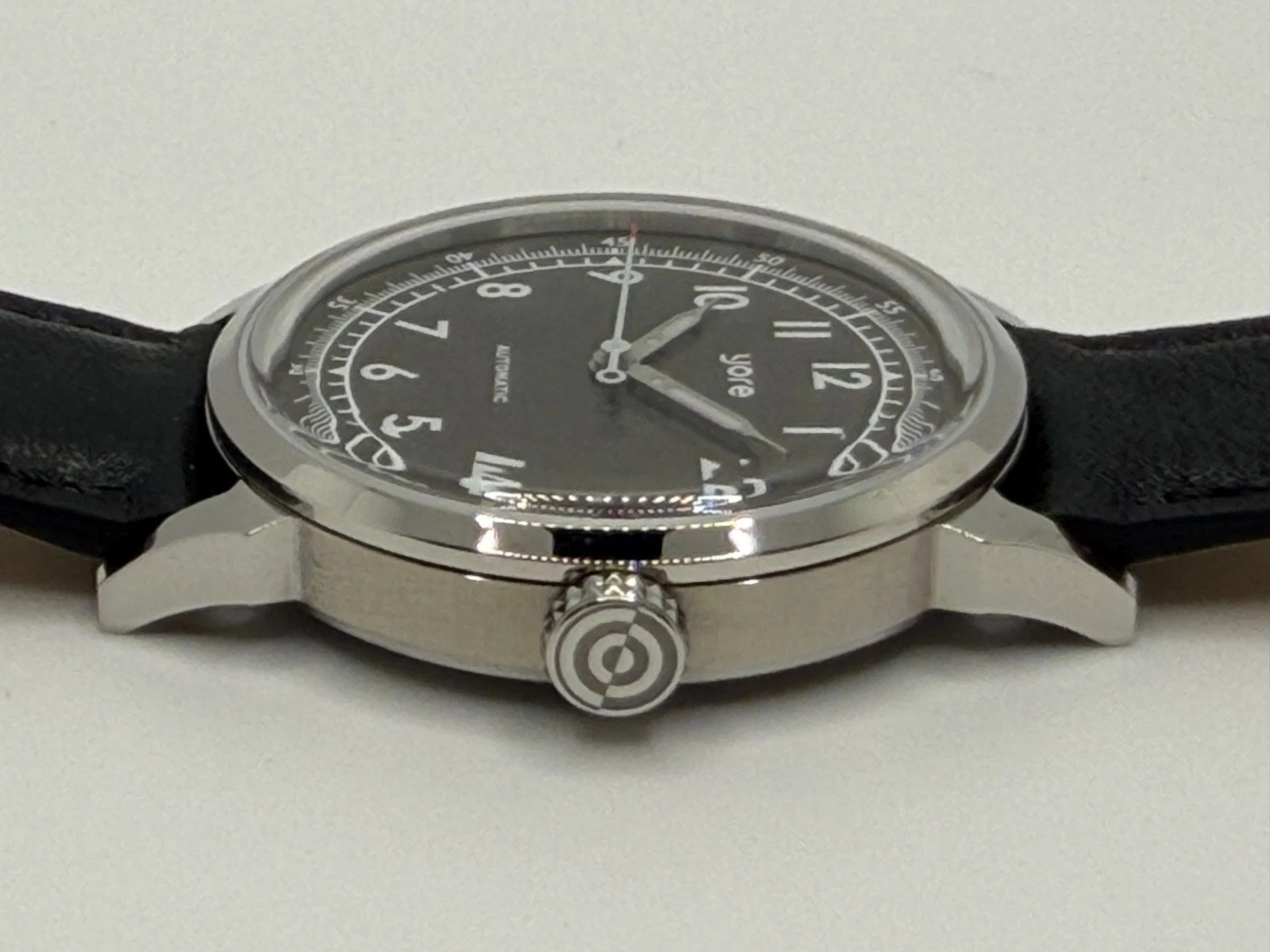 Yore GYRE-0001 Smoke Gray 38mm Watch, Miyota 9039, Full Set, Extra Strap, 2025