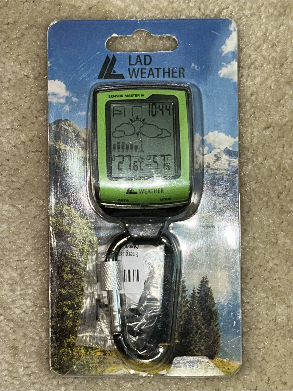 LAD WEATHER Outdoor Watch Altimeter Barometer Compass Weather Forecast Green