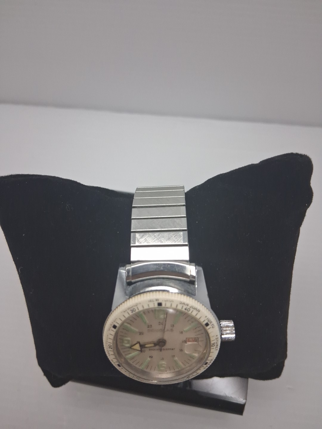 Vintage Douglas France Mechanical Watch 31mm WORKS