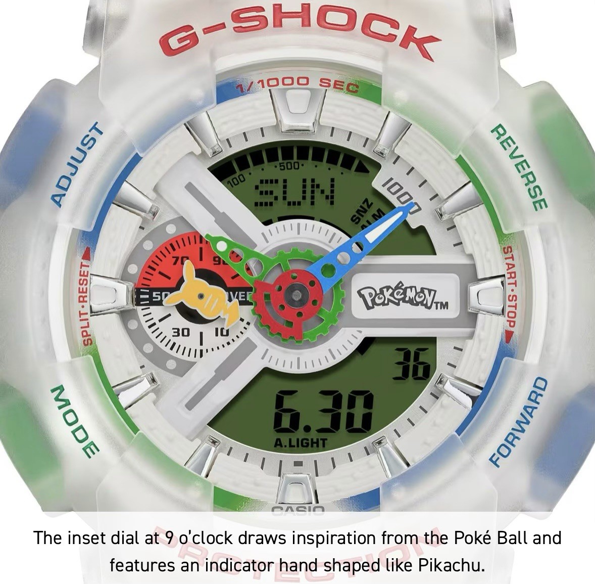CASIO G-SHOCK x Pokemon GA-110PKM-7A Limited 30th Anniversary PRESALE 7/15!