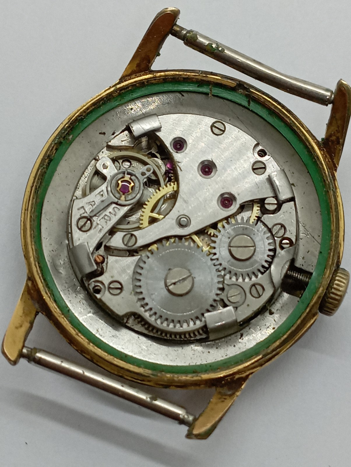 Vintage STANDEX Ancre Cal. Cupillard 233 Lunched 1930 Watch Movement Working Wel