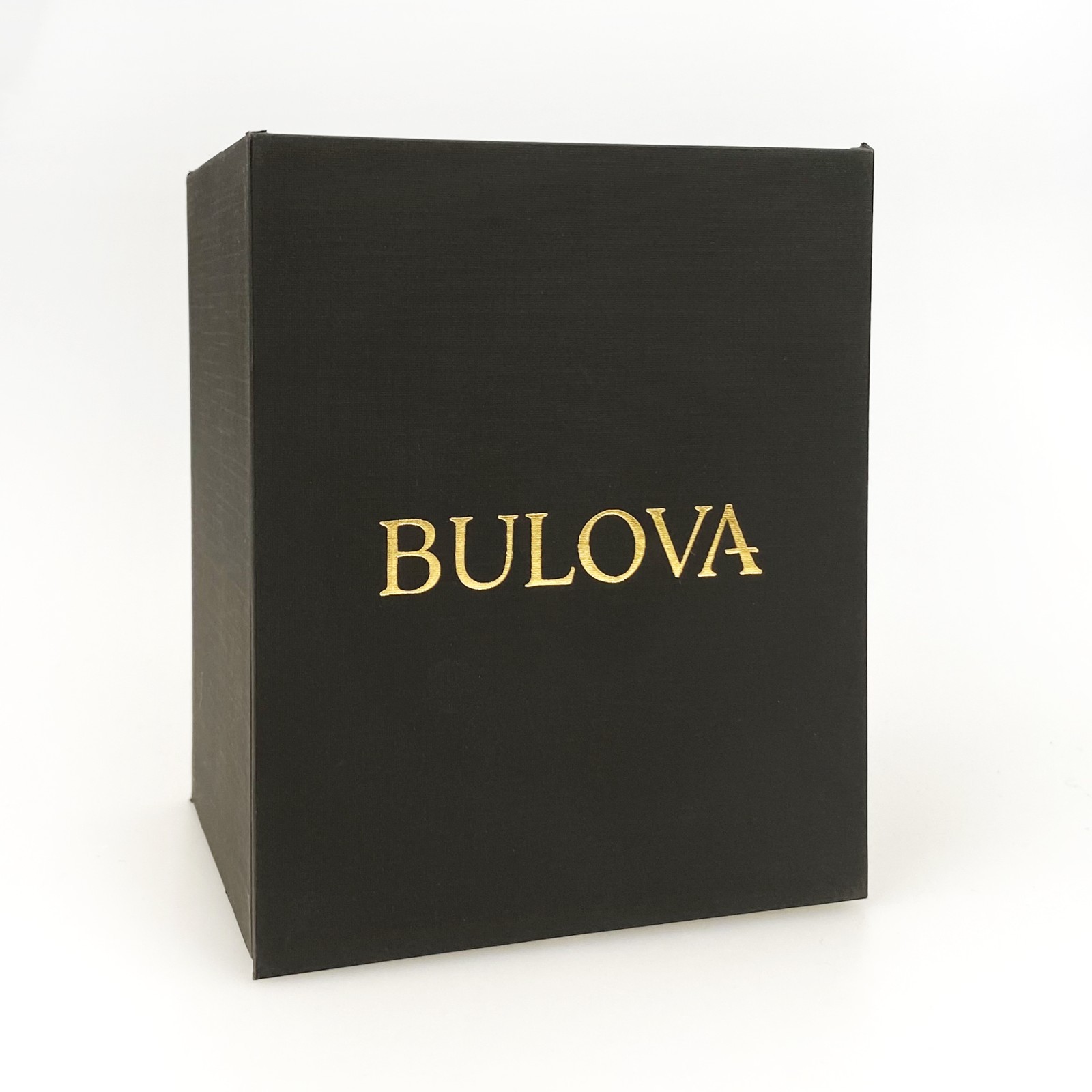 Bulova Men’s Watch 98A255 Hack Black Dial Green Leather Strap Automatic Watch