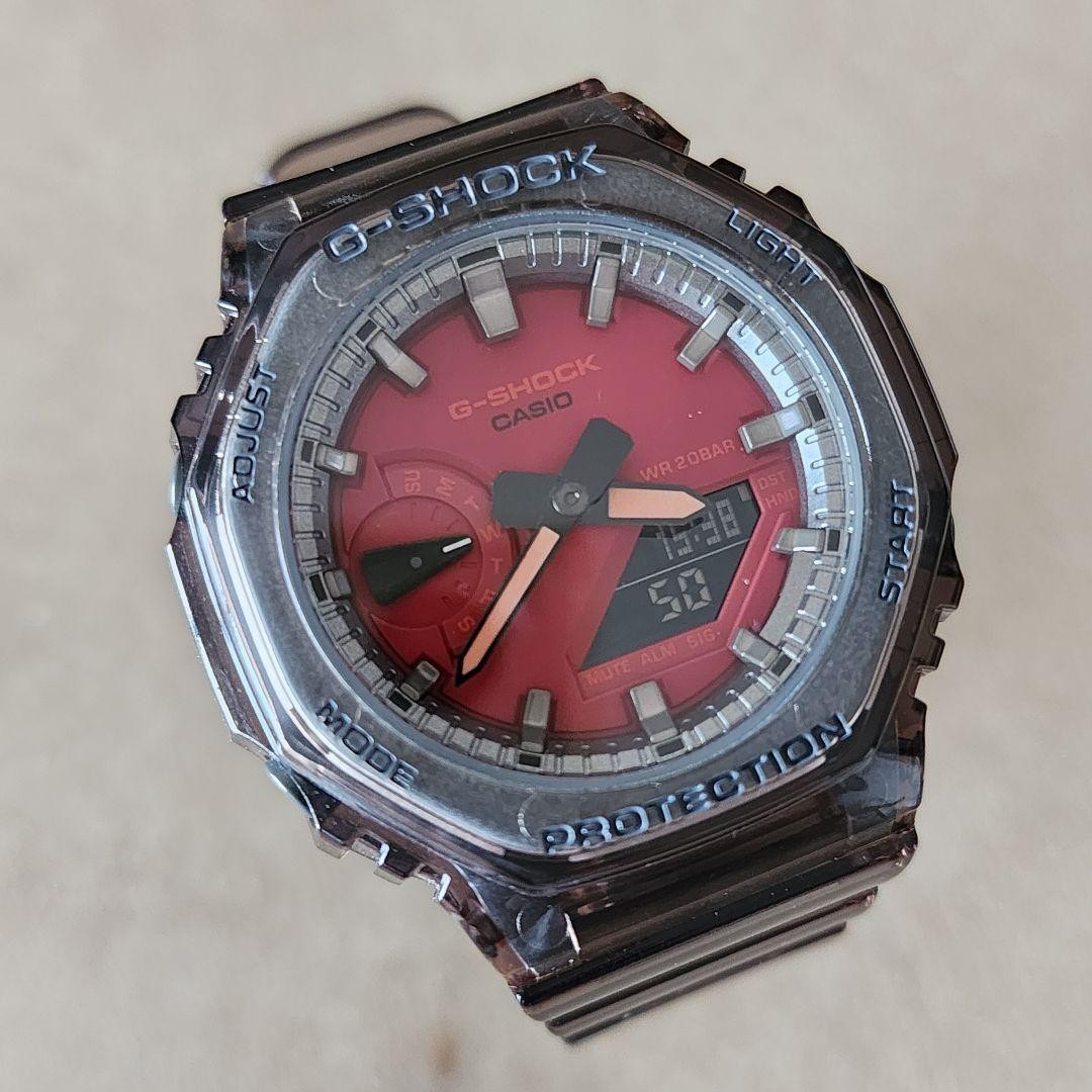 CASIO Casio G-SHOCK GMA-S2100 Red Red Custom