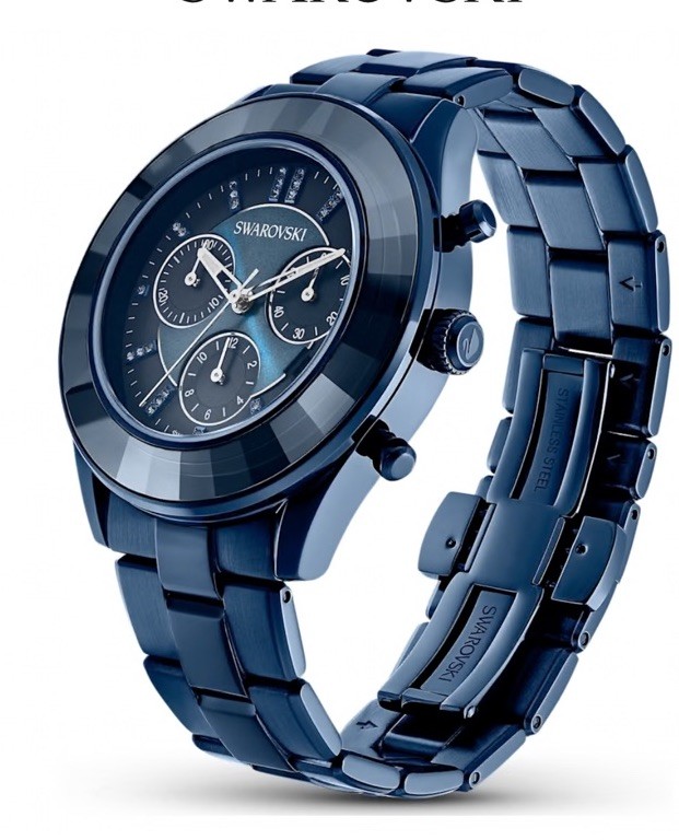 Swarovski Octea Lux Sports Watch Blue *PLEASE SEE DESCRIPTION*