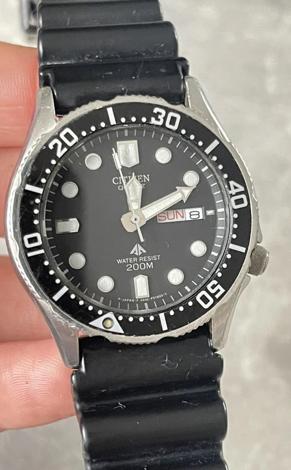 Vintage Citizen Promaster 5502-F50352 Quartz Dive Watch – VGC (See Description)