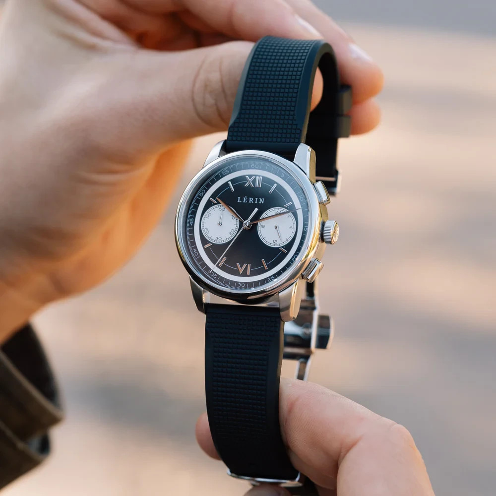 LÈRIN Hybrid Chronograph – Obsidian Black